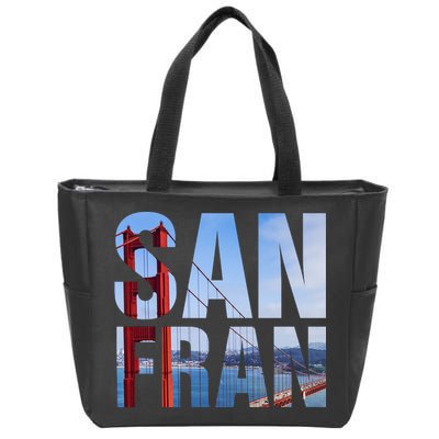 San Fran Zip Tote Bag