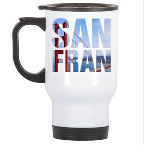 San Fran Stainless Steel Travel Mug