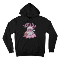 SantaS Favorite Swifty Merry Christmas Groovy Xmas Lights Hoodie