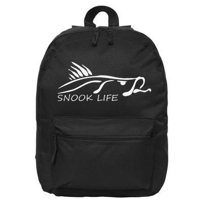 Snook Fishing Saltwater Snook 16 in Basic Backpack