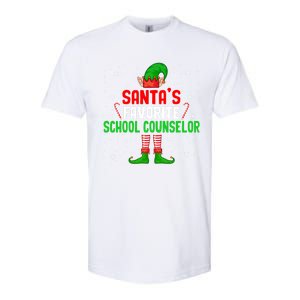 Santa's Favorite School Counselor Christmas Elf Family Group Cute Gift Softstyle CVC T-Shirt