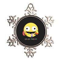 Smiling Friends Metallic Star Ornament