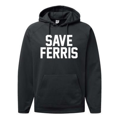 Save Ferris Performance Fleece Hoodie