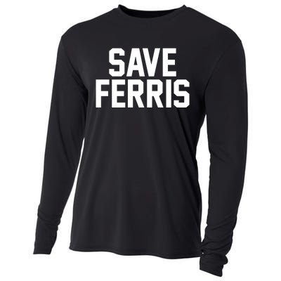 Save Ferris Cooling Performance Long Sleeve Crew