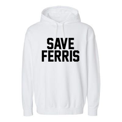 Save Ferris Garment-Dyed Fleece Hoodie