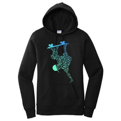 Skateboarding For Skater Gear Skateboard Women's Pullover Hoodie