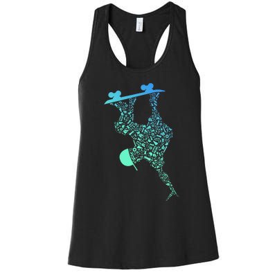 Skateboarding For Skater Gear Skateboard Women's Racerback Tank