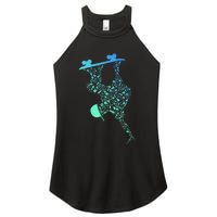 Skateboarding For Skater Gear Skateboard Women's Perfect Tri Rocker Tank