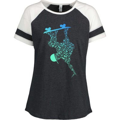 Skateboarding For Skater Gear Skateboard Enza Ladies Jersey Colorblock Tee