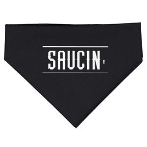 Saucin Funny USA-Made Doggie Bandana