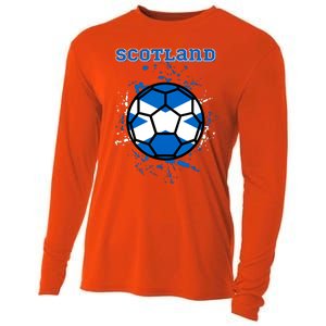 Scotland Funny Cooling Performance Long Sleeve Crew