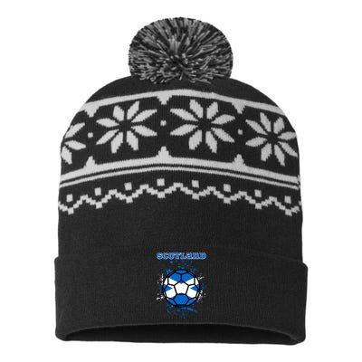 Scotland Funny USA-Made Snowflake Beanie