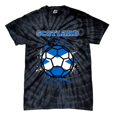 Scotland Funny Tie-Dye T-Shirt