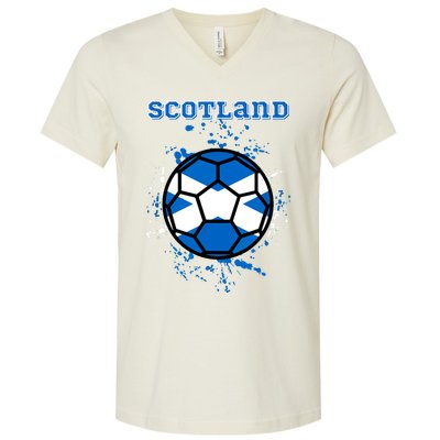 Scotland Funny V-Neck T-Shirt