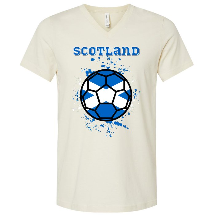 Scotland Funny V-Neck T-Shirt