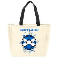 Scotland Funny Zip Tote Bag