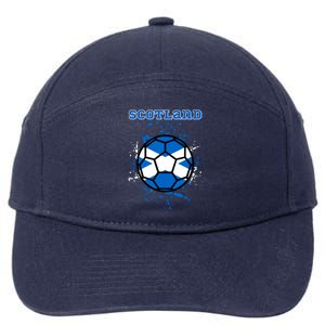 Scotland Funny 7-Panel Snapback Hat