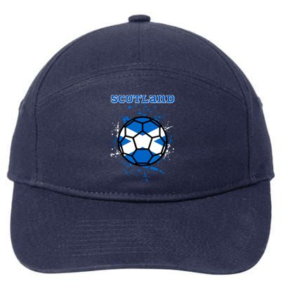 Scotland Funny 7-Panel Snapback Hat