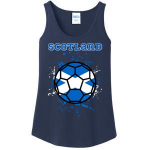 Scotland Funny Ladies Essential Tank