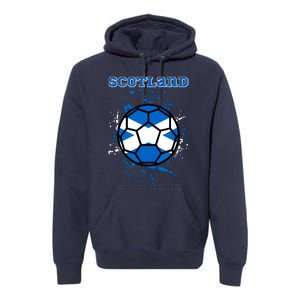 Scotland Funny Premium Hoodie