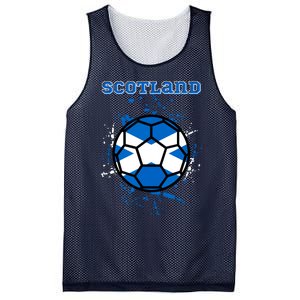 Scotland Funny Mesh Reversible Basketball Jersey Tank