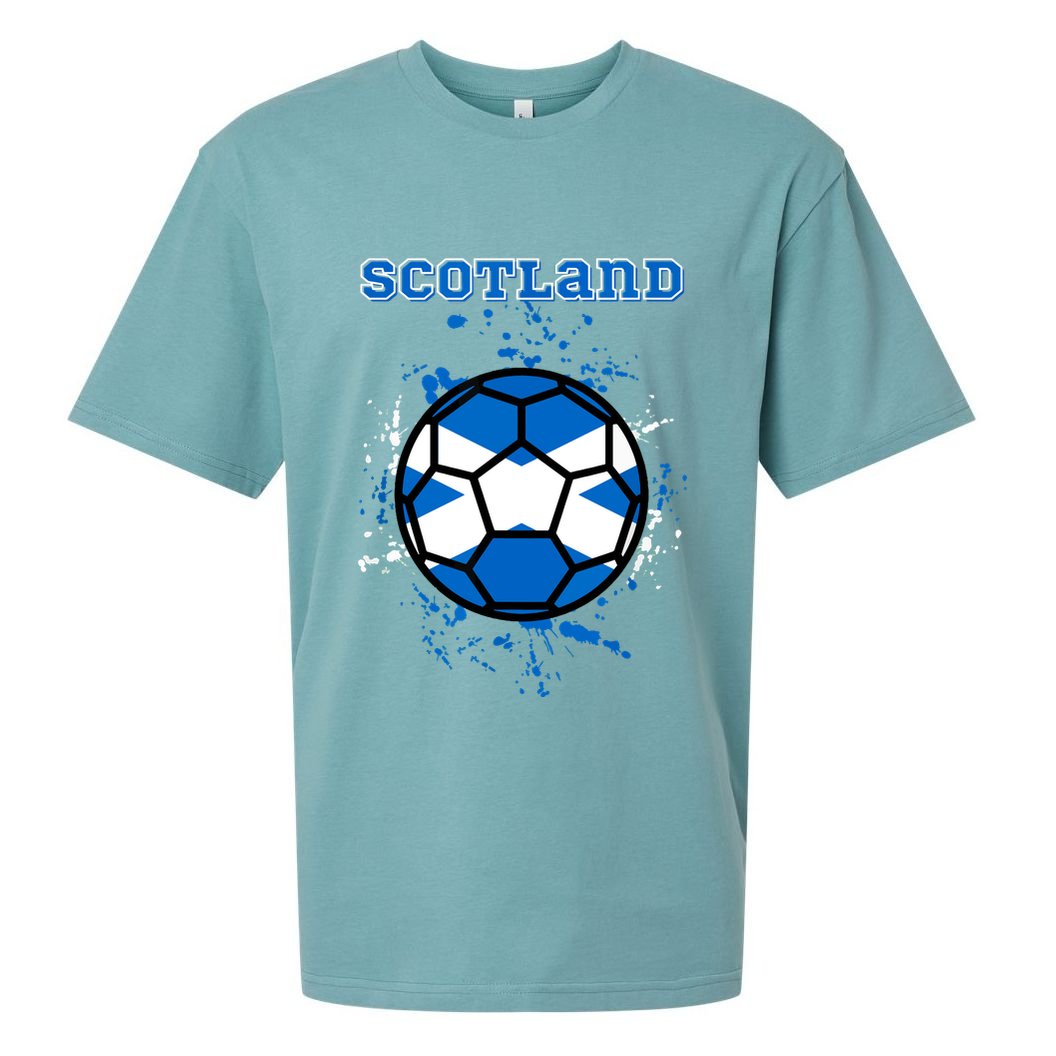 Scotland Funny Sueded Cloud Jersey T-Shirt