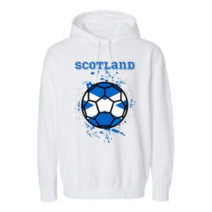 Scotland Funny Garment-Dyed Fleece Hoodie