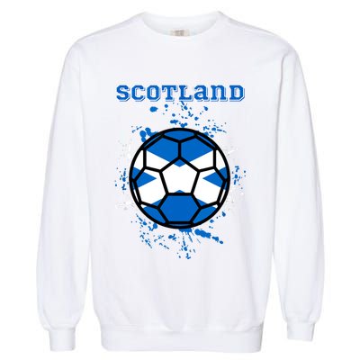 Scotland Funny Garment-Dyed Sweatshirt