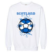 Scotland Funny Garment-Dyed Sweatshirt