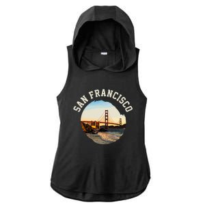 San Francisco Ladies PosiCharge Tri-Blend Wicking Draft Hoodie Tank