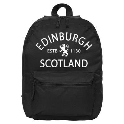 Scotland Flag Scottish Ancestry Funny Scotland 16 in Basic Backpack