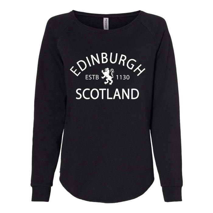 Scotland Flag Scottish Ancestry Funny Scotland Womens California Wash Sweatshirt