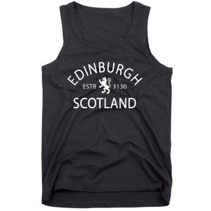 Scotland Flag Scottish Ancestry Funny Scotland Tank Top