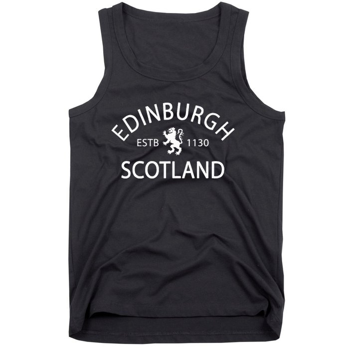 Scotland Flag Scottish Ancestry Funny Scotland Tank Top