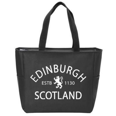 Scotland Flag Scottish Ancestry Funny Scotland Zip Tote Bag