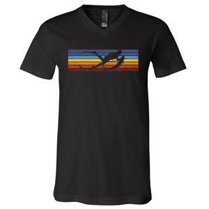 Spearfishing Freediving Spearfish V-Neck T-Shirt