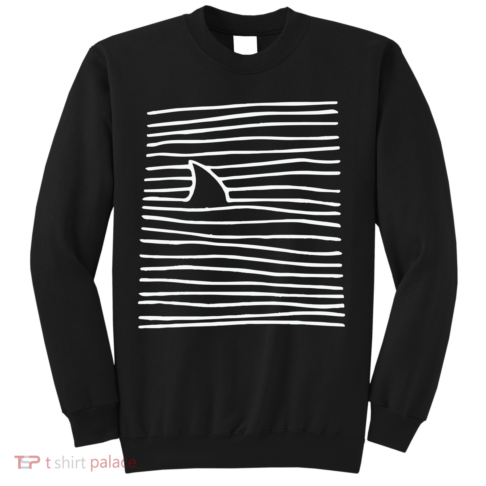 Shark Fin Shark Swimming Sweatshirt