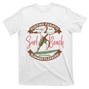 Surfing Fanatic Summer Pleasure T-Shirt