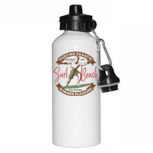 Surfing Fanatic Summer Pleasure Aluminum Water Bottle