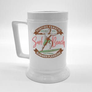 Surfing Fanatic Summer Pleasure Beer Stein