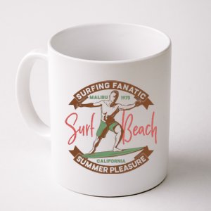 Surfing Fanatic Summer Pleasure Coffee Mug