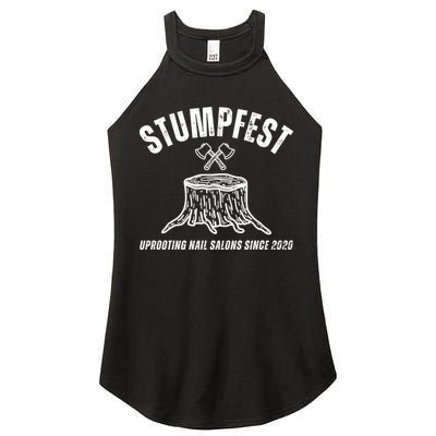 Stumpfest Funny Women's Perfect Tri Rocker Tank