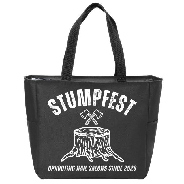Stumpfest Funny Zip Tote Bag