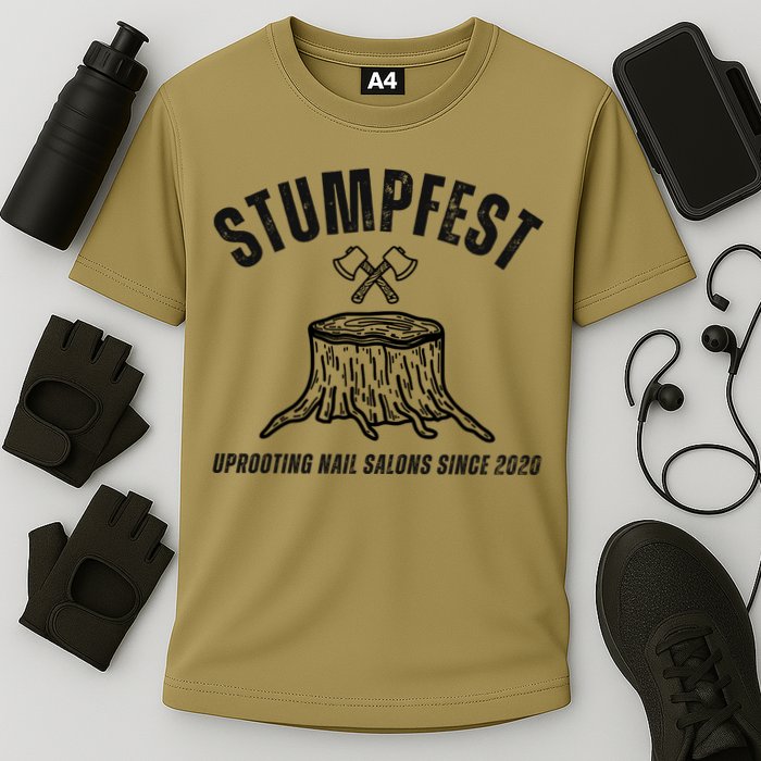 Stumpfest Funny Cooling Performance Crew T-Shirt
