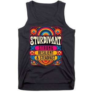 Sturdivant Family Strong Resilient & Steadfast Tank Top