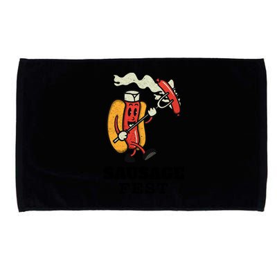 Sausage Fest Sausage Cute Gift Microfiber Hand Towel