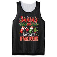 SantaS Favorite Software Developer Santa Hat Xmas Mesh Reversible Basketball Jersey Tank