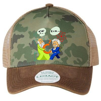 Secret Funny Science Nerdy Biology Physic Math Lover Legacy Tie Dye Trucker Hat