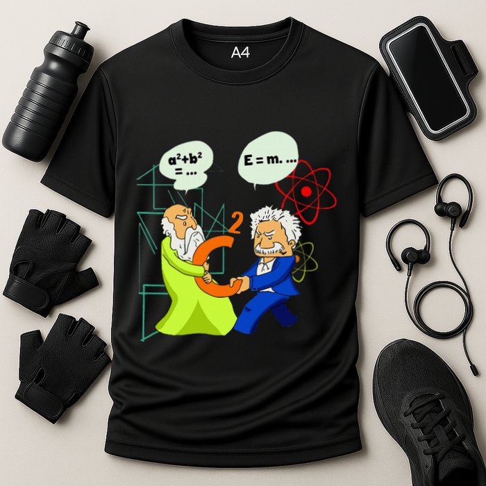 Secret Funny Science Nerdy Biology Physic Math Lover Cooling Performance Crew T-Shirt