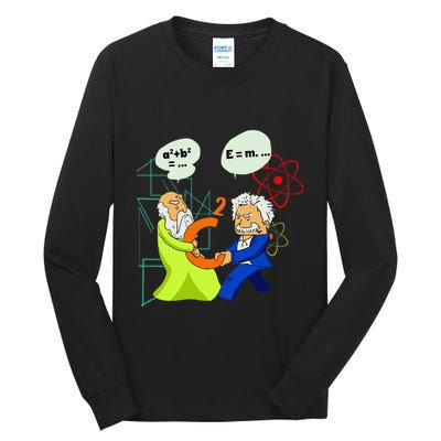 Secret Funny Science Nerdy Biology Physic Math Lover Tall Long Sleeve T-Shirt